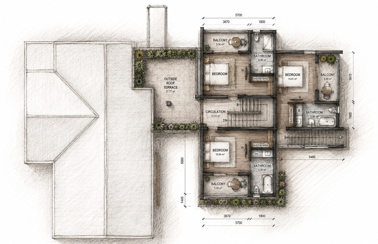 First floor plan