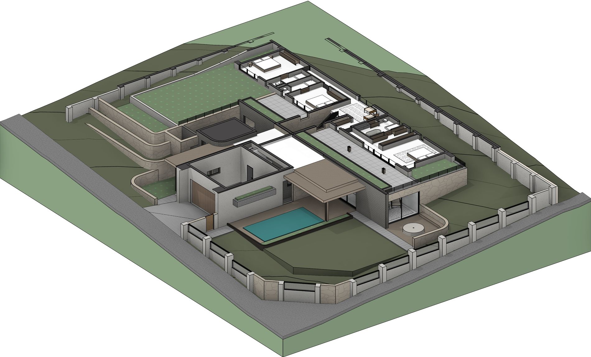 Axonometric cut 02