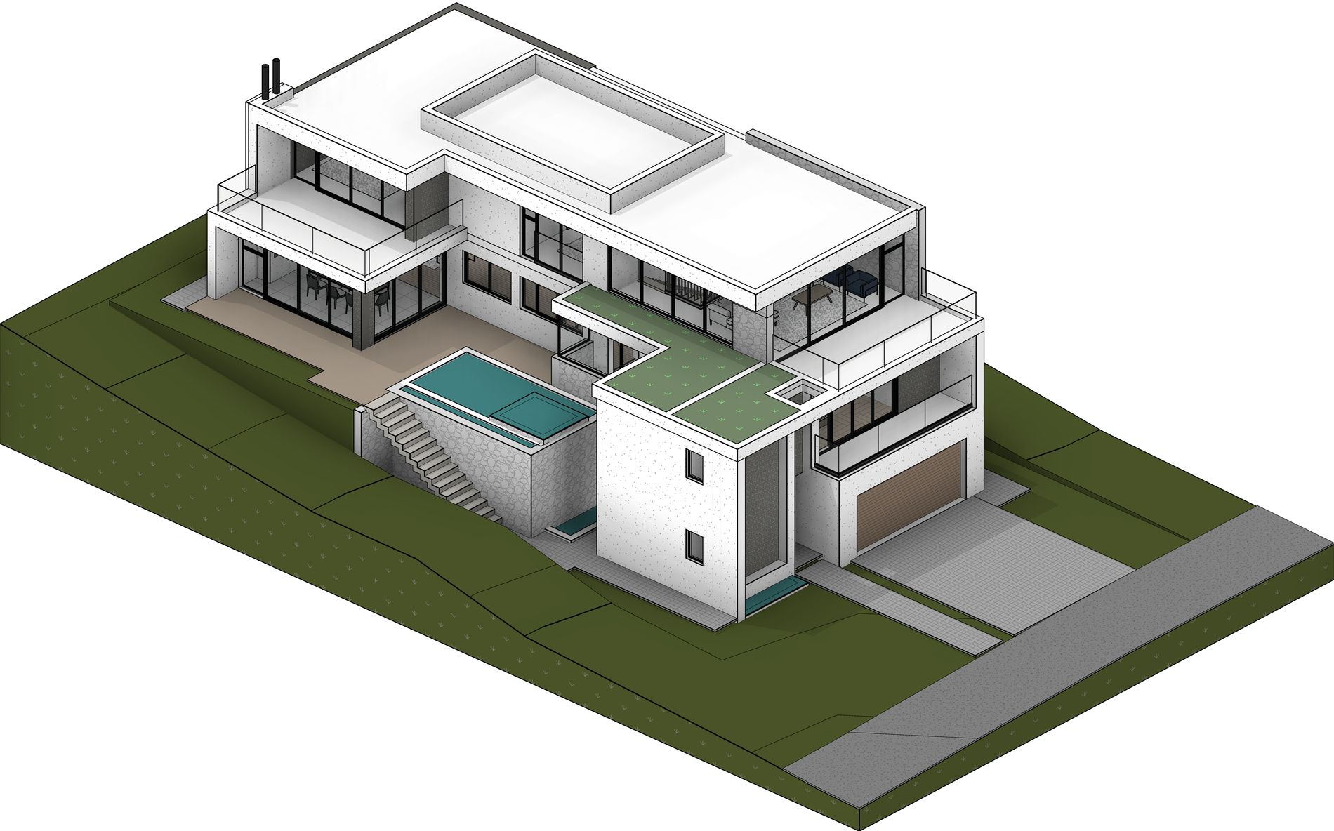 Axonometric view