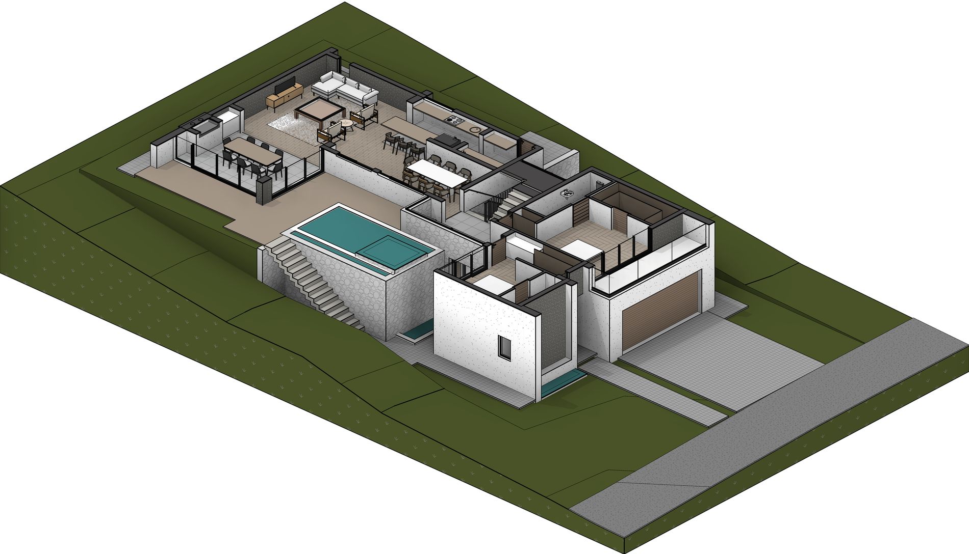 Axonometric cut 02