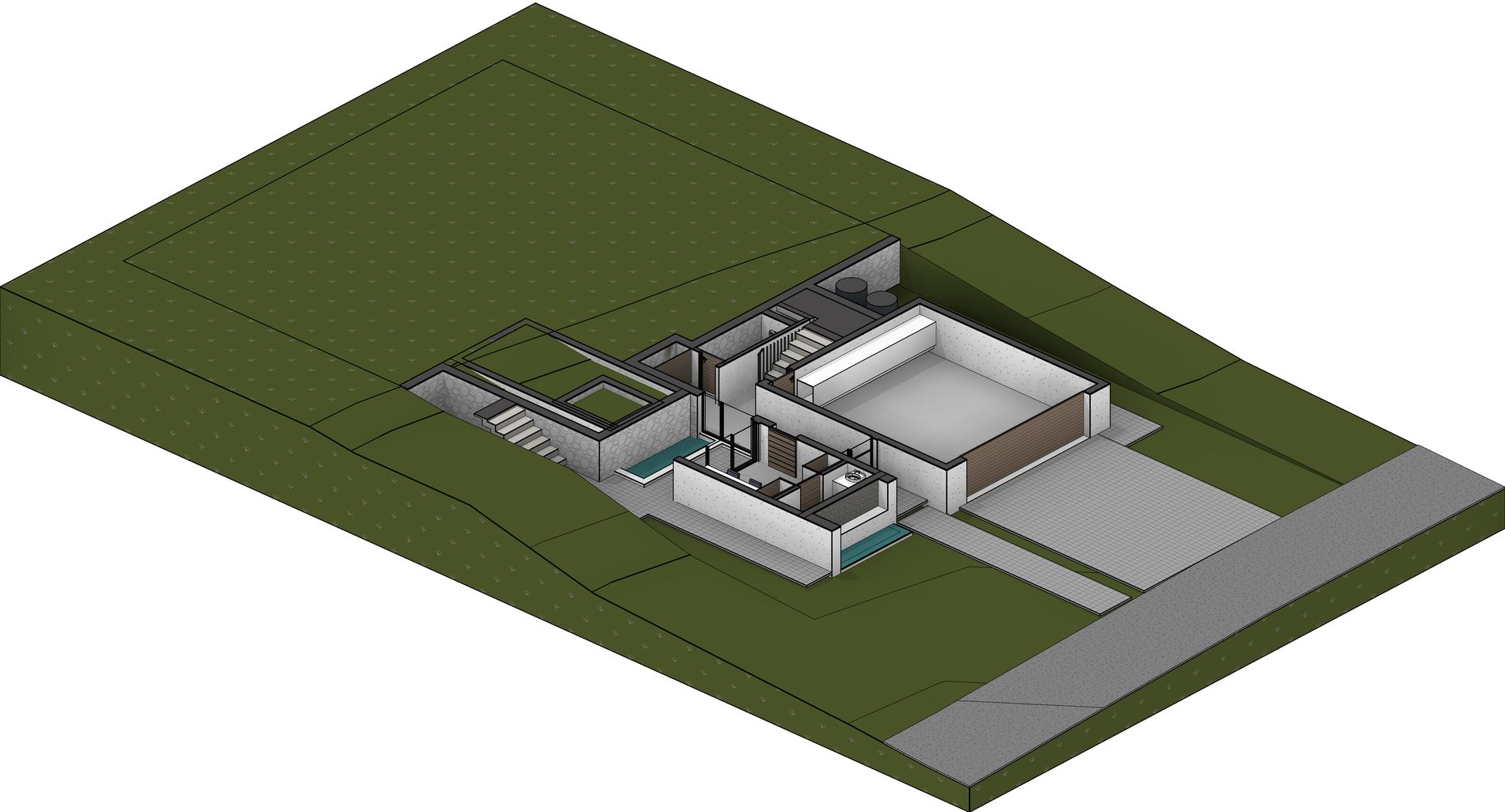 Axonometric cut 03