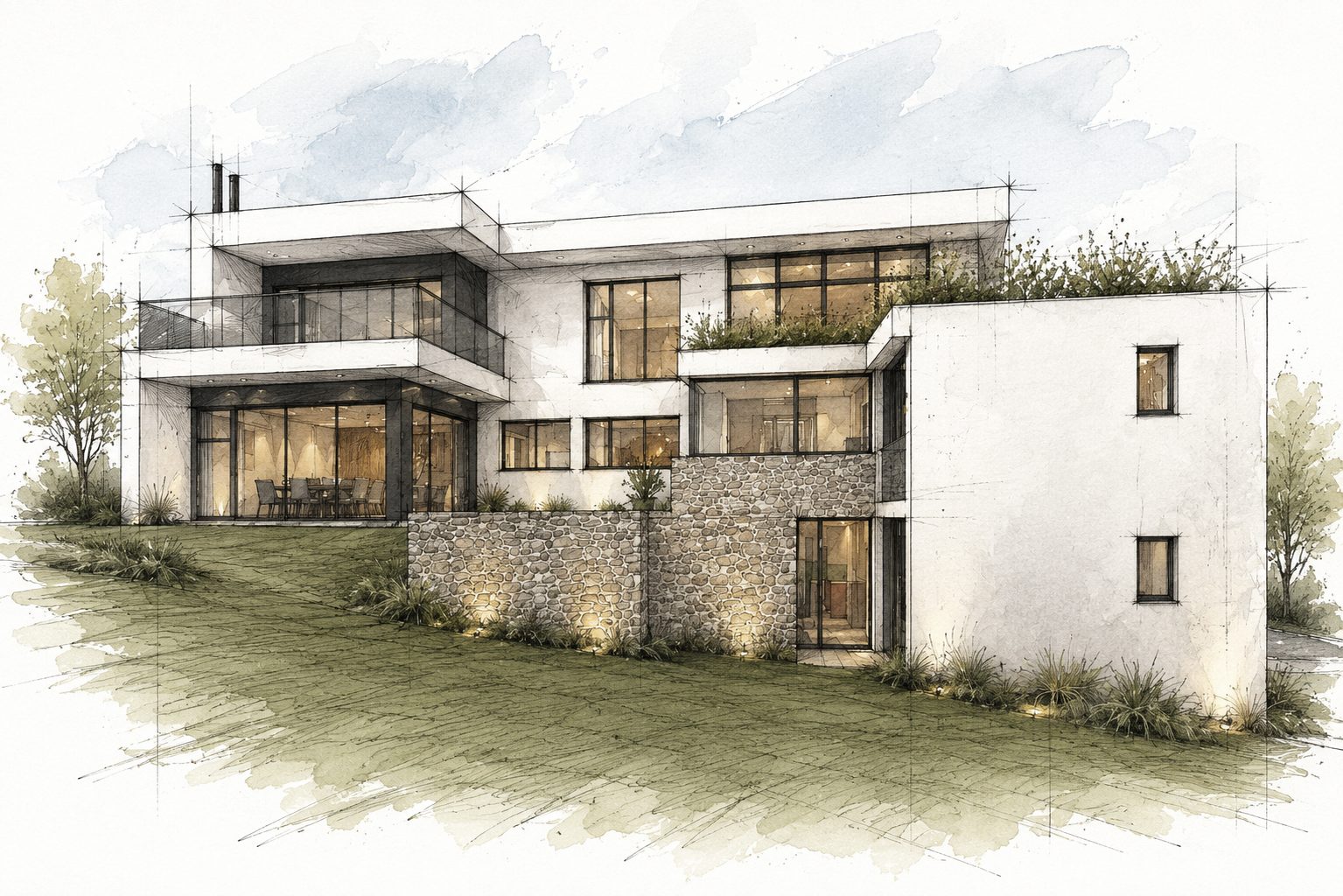 Erf 81 — Cradle Ridge — concept sketch