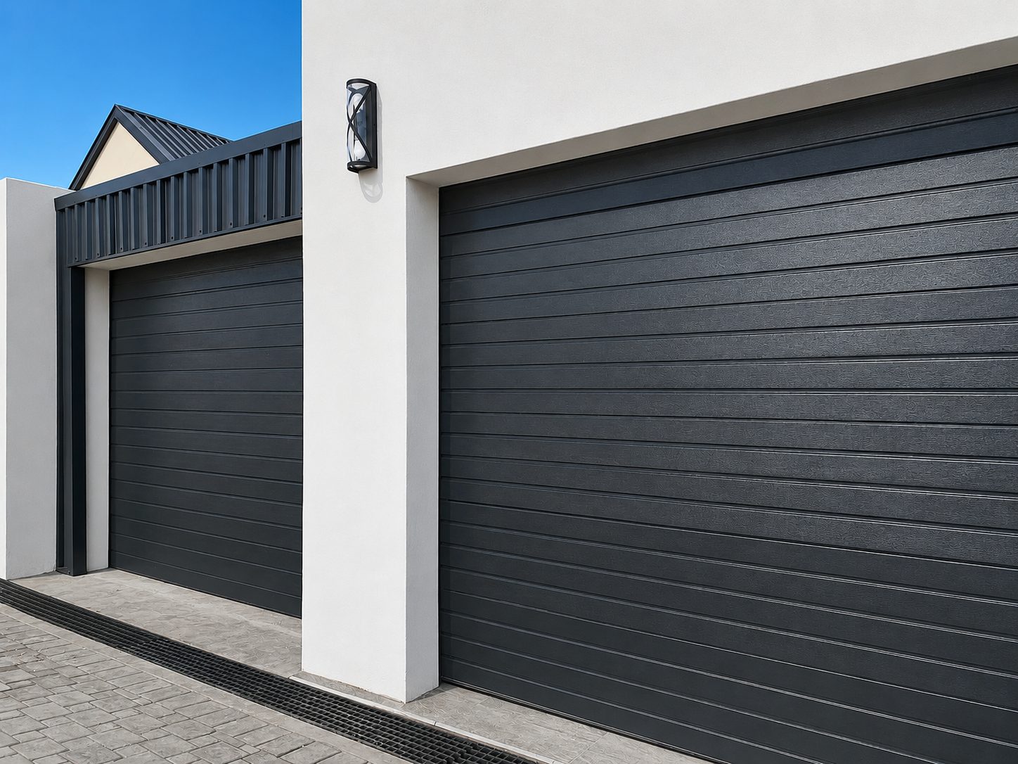 As built — gallery doors