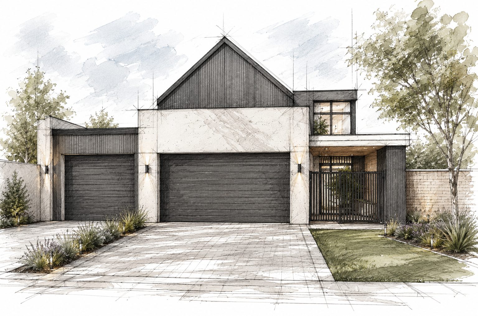 Erf 94 — Cradle Ridge — concept sketch